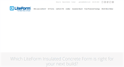Desktop Screenshot of liteform.com